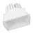 Ledvance LED Spot Square Darklight Tiltable White 8W 650lm 36D - 830 Warm White | Cutout 83mm